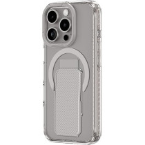 Amazing Thing Titan Pro Mag Holder Drop Proof 3 In 1 Multifunctional For iPhone 16 Pro Grip Strap, Phone Stand, Case Cover Compatible With Magsafe, Grey