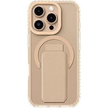 Amazing Thing Titan Pro Mag Holder Drop Proof 3 In 1 Multifunctional For iPhone 16 Pro Grip Strap, Phone Stand, Case Cover Compatible With Magsafe, Desert Titanium