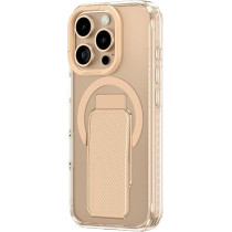 Amazing Thing Titan Pro Mag Holder Drop Proof 3 In 1 Multifunctional For iPhone 16 Pro Grip Strap, Phone Stand, Case Cover Compatible With Magsafe, Desert Titanium