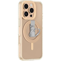 Amazing Thing Titan Pro Mag Grip Ring Set For iPhone 16 Pro Holder, Stand, Case Cover Compatible With MagSafe, Desert Titanium