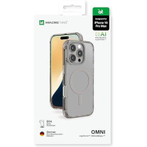 Amazing Thing Omni Mag Drop Proof Designed For iPhone 16 Pro Max Case Cover Compatible With MagSafe, Grey
