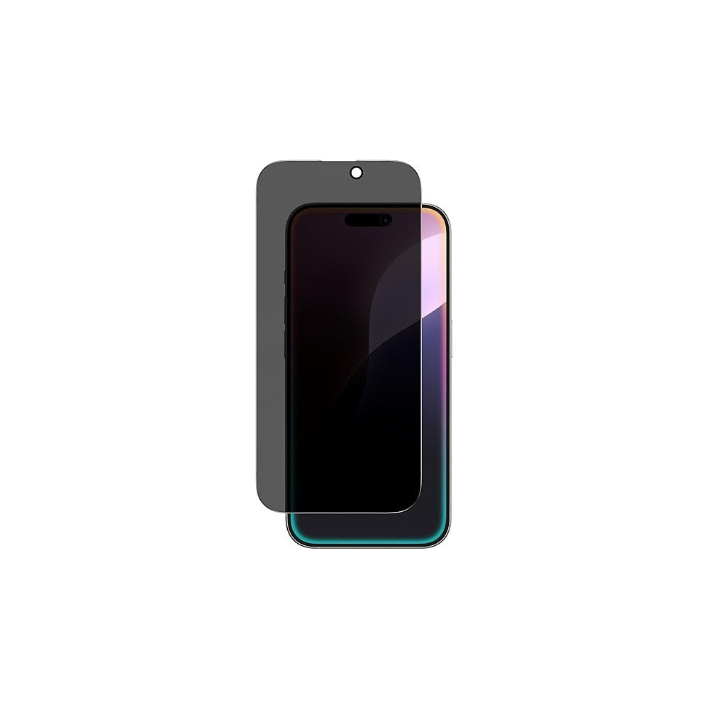 Amazing Thing Supreme Privacy Glass Full Cover For iPhone 16 Pro Max Screen Protector Tempered Glass With Easy Install Tray, 28 Degree Privacy 2.75D