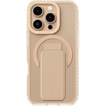Amazing Thing Titan Pro Mag Holder Drop Proof 3 In 1 Multifunctional For iPhone 16 Pro Max Grip Strap, Phone Stand, Case Cover Compatible With Magsafe, Desert Titanium