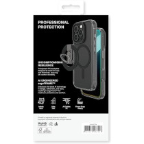 Amazing Thing Titan Pro Mag Grip Ring Set For iPhone 16 Pro Max Holder, Stand, Case Cover Compatible With MagSafe, Black