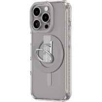 Amazing Thing Titan Pro Mag Grip Ring Set For iPhone 16 Pro Max Holder, Stand, Case Cover Compatible With MagSafe, Grey