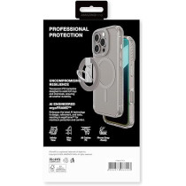 Amazing Thing Titan Pro Mag Grip Ring Set For iPhone 16 Pro Max Holder, Stand, Case Cover Compatible With MagSafe, Grey