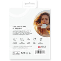 Amazing Thing iPhone 16 Pro And iPhone 16 Pro Max Camera Lens Protector Supreme Tempered Glass Aluminum Ar Lens Defender, Silver