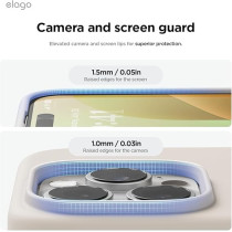 Elago Magnetic Liquid Silicone For iPhone 16 Pro Max Case Cover Compatible With Magsafe Shockproof, Stone