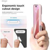 Elago Liquid Silicone For iPhone 16 Pro Max Case Cover Full Body Protection, Shockproof, Slim, Anti-Scratch Soft Microfiber Lining, Lovely Pink