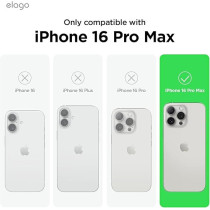 Elago Liquid Silicone For iPhone 16 Pro Max Case Cover Full Body Protection, Shockproof, Slim, Anti-Scratch Soft Microfiber Lining, Orange
