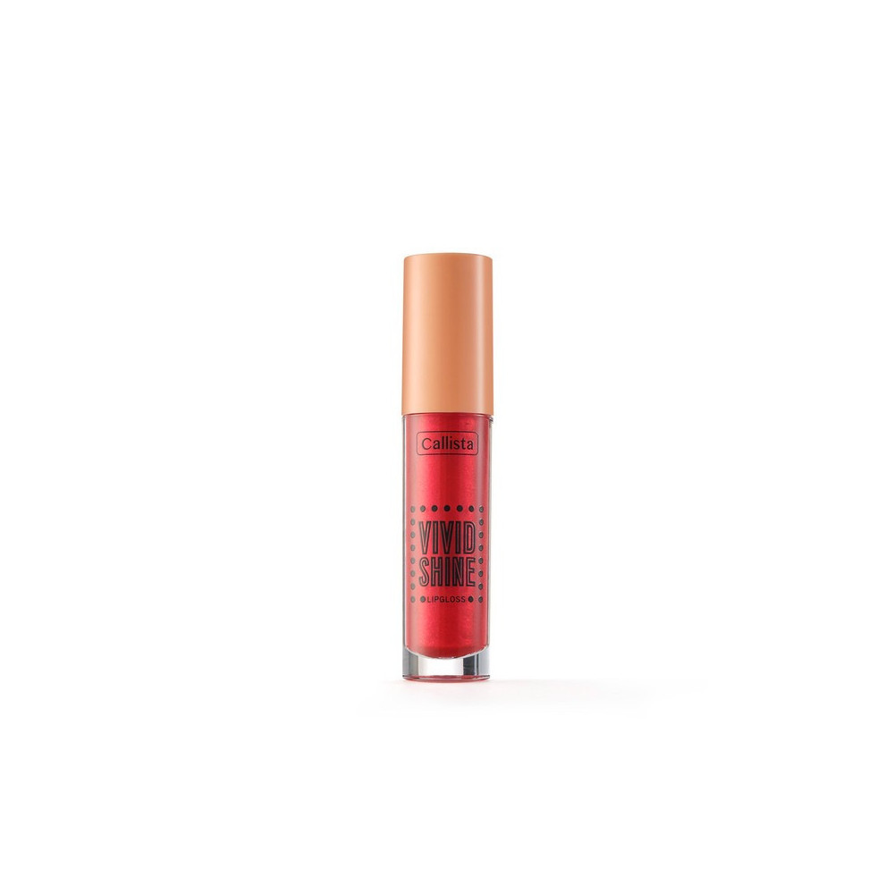 Callista Vivid Shine Lipgloss 101, Drop Everything Red