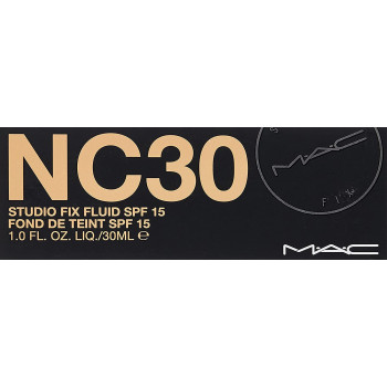 Mac Studio Fix Fluid SPF 15 Foundation NC30 30 Ml