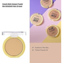 Callista Smooth And Matte Compact Powder 20, Sand