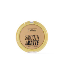 Callista Smooth And Matte Compact Powder 30, Dark Honey