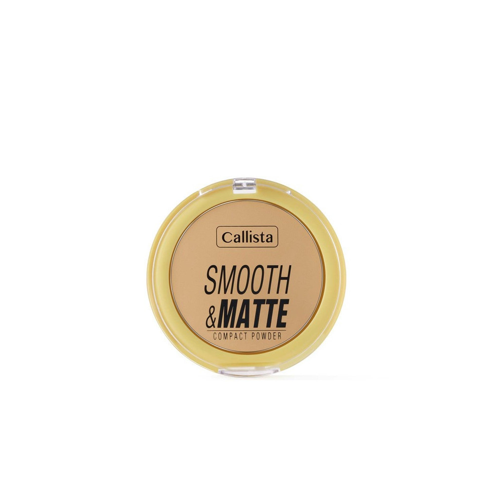 Callista Smooth And Matte Compact Powder 30, Dark Honey