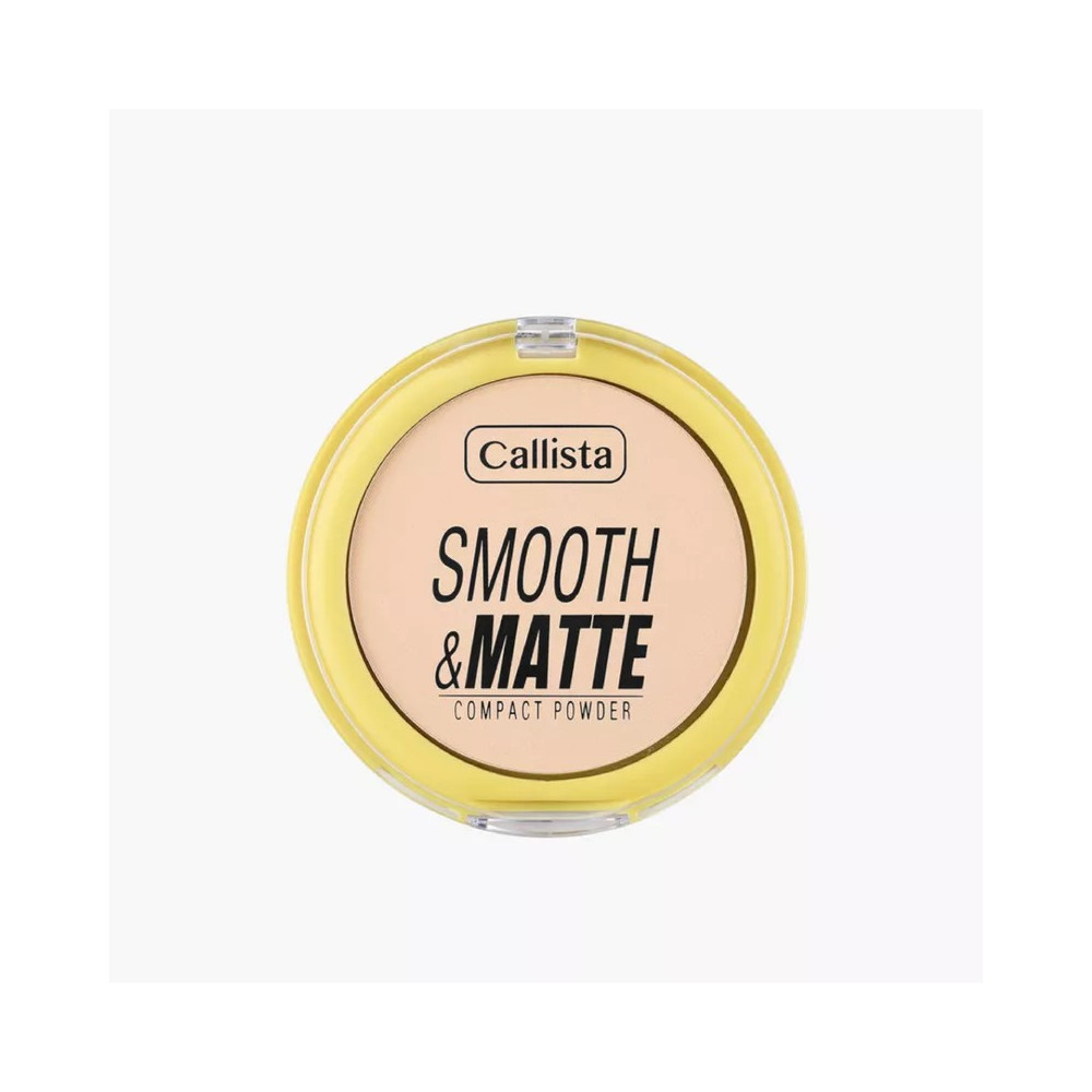 Callista Smooth And Matte Compact Powder 12, Warm Beige