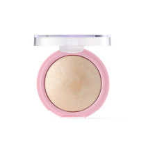 Callista So Bright Baked Highlighter 01, Snowy Glowy Light