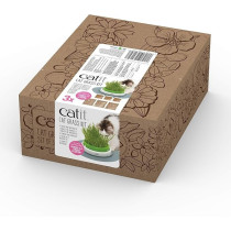 Catit Cat Grass Kit For The Catit Senses Grass Planter, Pack Of 3