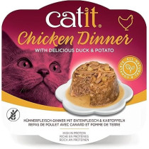 Catit Chicken Dinner Duck And Potato, 80 g, 6 Pieces