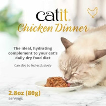 Catit Chicken Dinner Tilapia And Green Beans, 80g, 6 Pieces