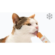 Catit Creamy Lickable Chicken Treats For Cats, Pack Of 12