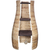 Catit Design Banana Leaf 3-Shelf Hangout Furniture, Brown