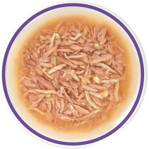 Catit Divine Shreds Tuna With Shirasu And Sweet Potato 75 Gram, 18 Pieces