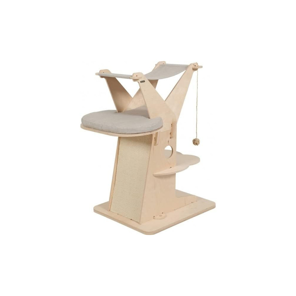 Zolux Cat Lodge 5 Cat Fsc Cat Tree, 90 Cm
