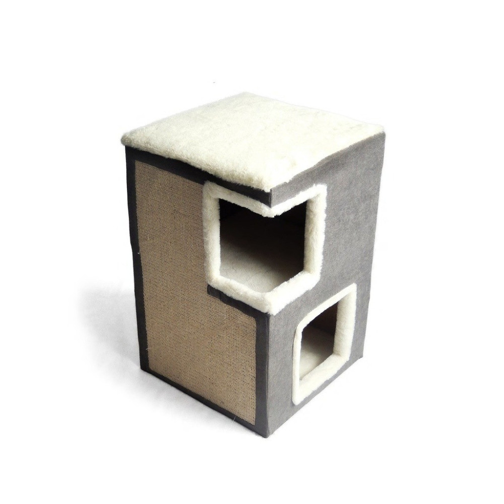 All For Paws Cat Tree, Classic Serie 1, Grey/White