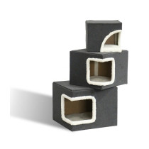 All For Paws Cat Tree, Classic Serie 7, Black