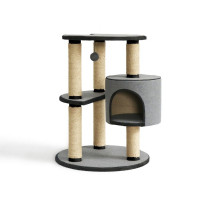 All For Paws Cat Tree New Connector Serie 1, Brown/Grey