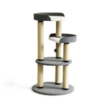 All For Paws Cat Tree New Connector Serie 5, Brown/Grey
