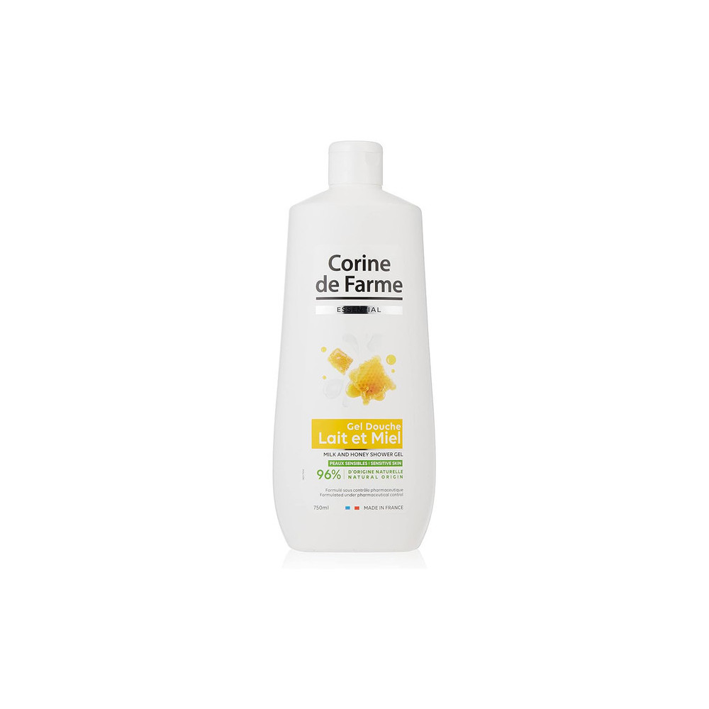 Corine De Farme Milk and Honey Shower Gel Essential 750ml