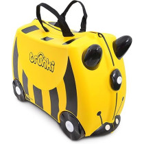 Trunki Bernard Bumble Bee Ride On Suitcase For Kids, Yellow