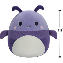 Squishmallow 7.5 Inch Axel Beetle, Purple Colour