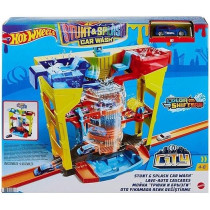 Hot Wheels Stunt And Splash Car Wash Playset For Kids