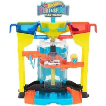 Hot Wheels Stunt And Splash Car Wash Playset For Kids
