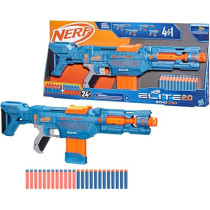 Nerf Elite 2.0 Echo CS-10 Toy Blaster, 24 Nerf Darts, 10-Dart Clip, Fun Toy For Kids,Teens And Adults, Multicolour