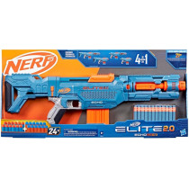 Nerf Elite 2.0 Echo CS-10 Toy Blaster, 24 Nerf Darts, 10-Dart Clip, Fun Toy For Kids,Teens And Adults, Multicolour