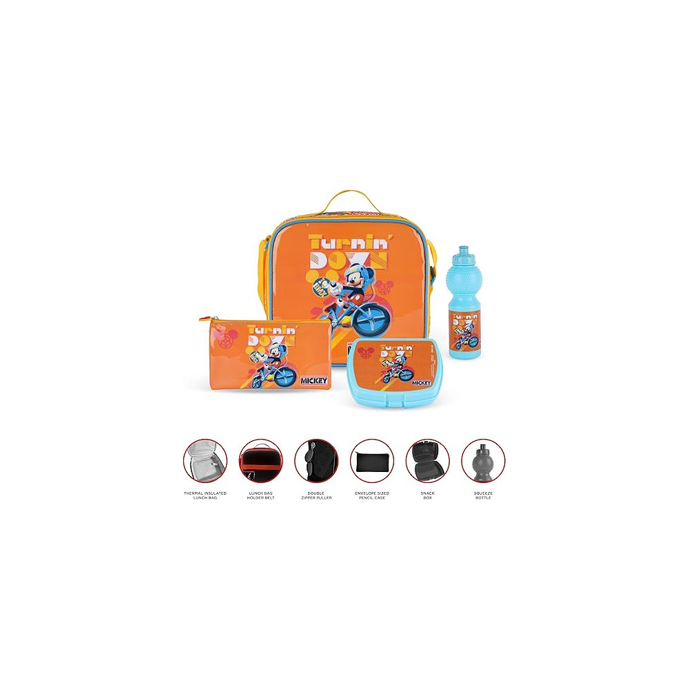 Truecare Disney Princess Adventure Begins 5 In 1 Trolley School Bag Set