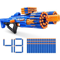 X-Shot Insanity Berzerko 6 Shot 48 Darts, Multicolour