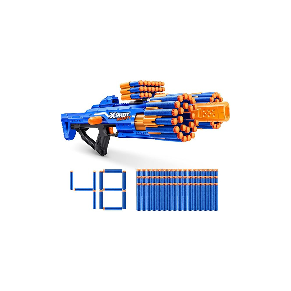 X-Shot Insanity Berzerko 6 Shot 48 Darts, Multicolour