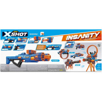 X-Shot Insanity Berzerko 6 Shot 48 Darts, Multicolour
