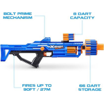X-Shot Insanity Berzerko 6 Shot 48 Darts, Multicolour