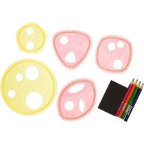 Crayola 4-In-1 Spiral Art Studio, Multicolour