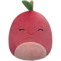 Squishmallows 7.5 Inch Red Cherry With Closed Eyes And Fuzzy Belly