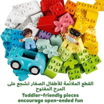 Lego Duplo Brick Box, Building Block Kids Toy, 65 Pieces, Multicolour