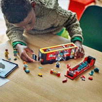Lego City Red Double-Decker Sightseeing Bus Toy For Kids