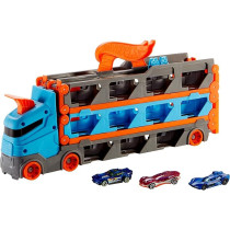 Hot Wheels Speedway Hauler Storage Carrier Scale Cars For Kids, Multicolour