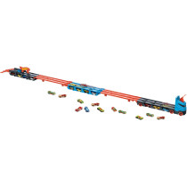 Hot Wheels Speedway Hauler Storage Carrier Scale Cars For Kids, Multicolour